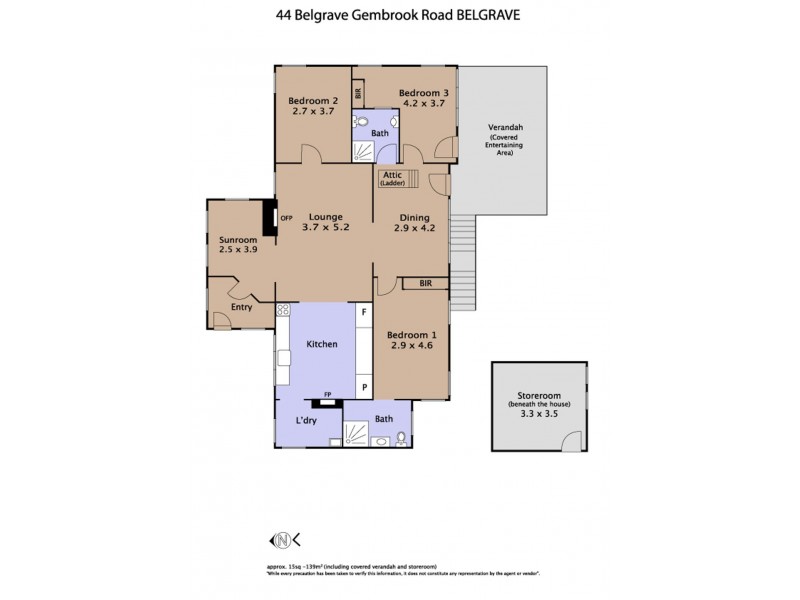 44 Belgrave-Gembrook Road, Belgrave VIC 3160 Floorplan