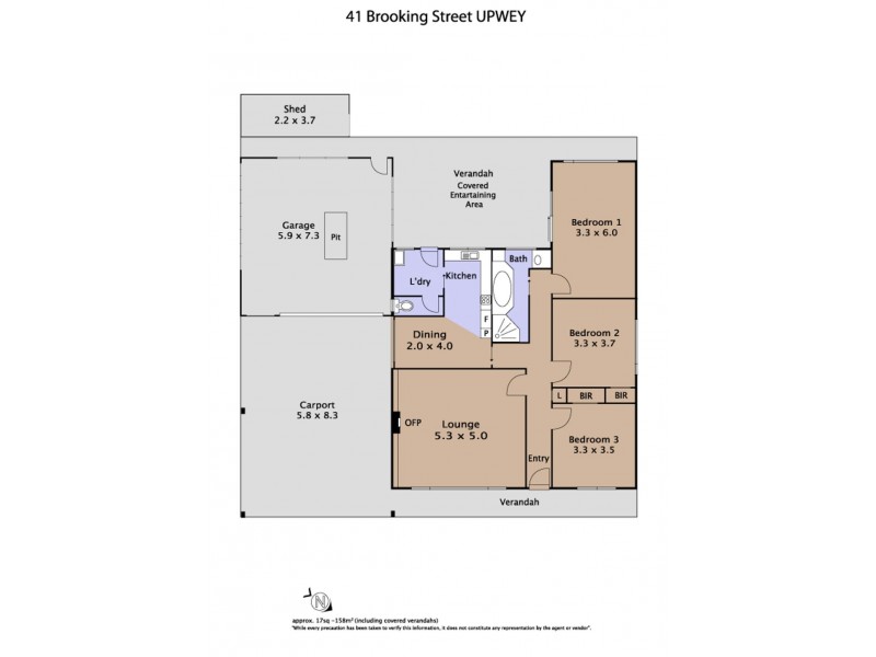 41 Brooking Street, Upwey VIC 3158 Floorplan