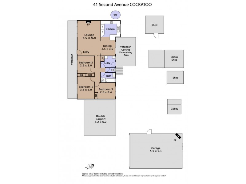 41 Second Avenue, Cockatoo VIC 3781 Floorplan