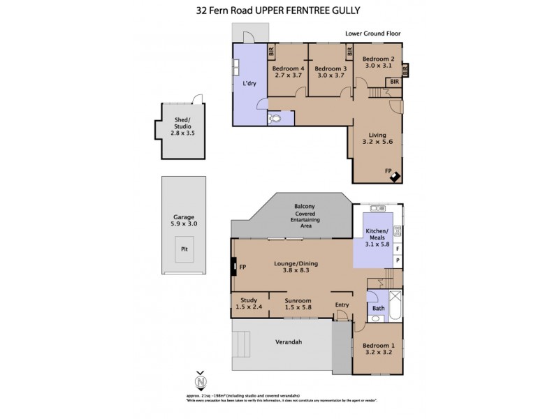 32 Fern Road, Upper Ferntree Gully VIC 3156 Floorplan