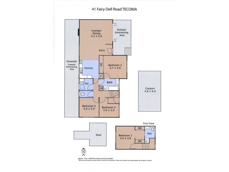 41 Fairy Dell Road, Tecoma VIC 3160 Floorplan