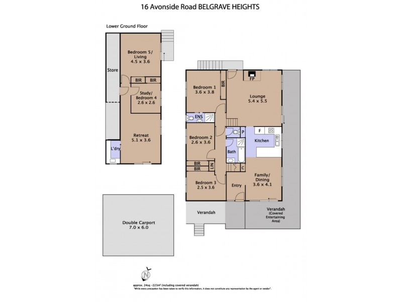 16 Avonside Road, Belgrave Heights VIC 3160 Floorplan