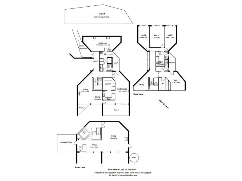 21 Gleghorn Road, Kallista VIC 3791 Floorplan