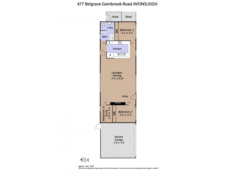 477 Belgrave-Gembrook Road, Avonsleigh VIC 3782 Floorplan
