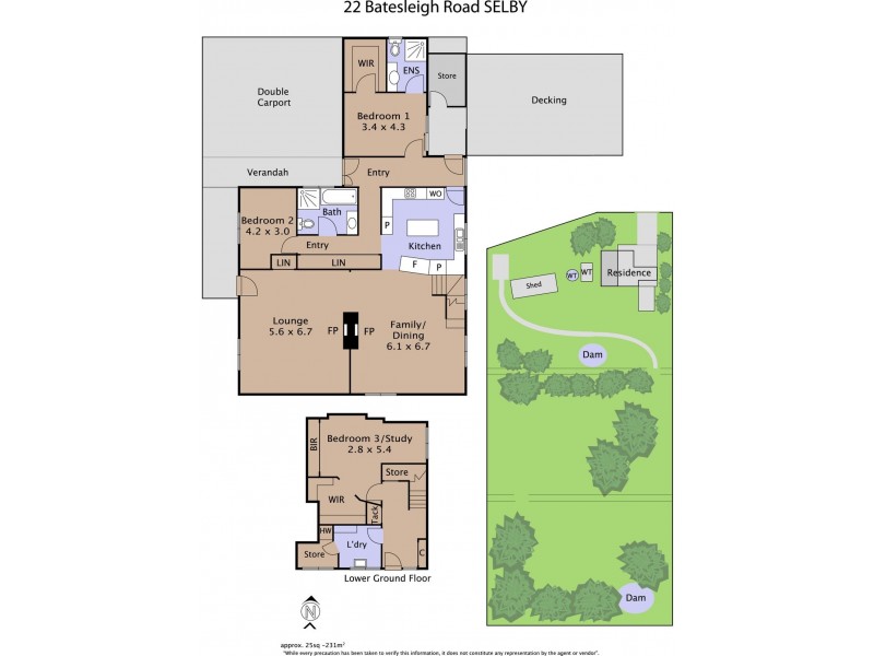 22 Batesleigh Road, Selby VIC 3159 Floorplan