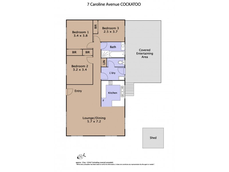 7 Caroline Avenue, Cockatoo VIC 3781 Floorplan