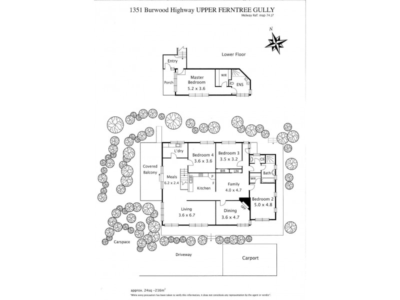 1351 Burwood Highway, Upper Ferntree Gully VIC 3156 Floorplan