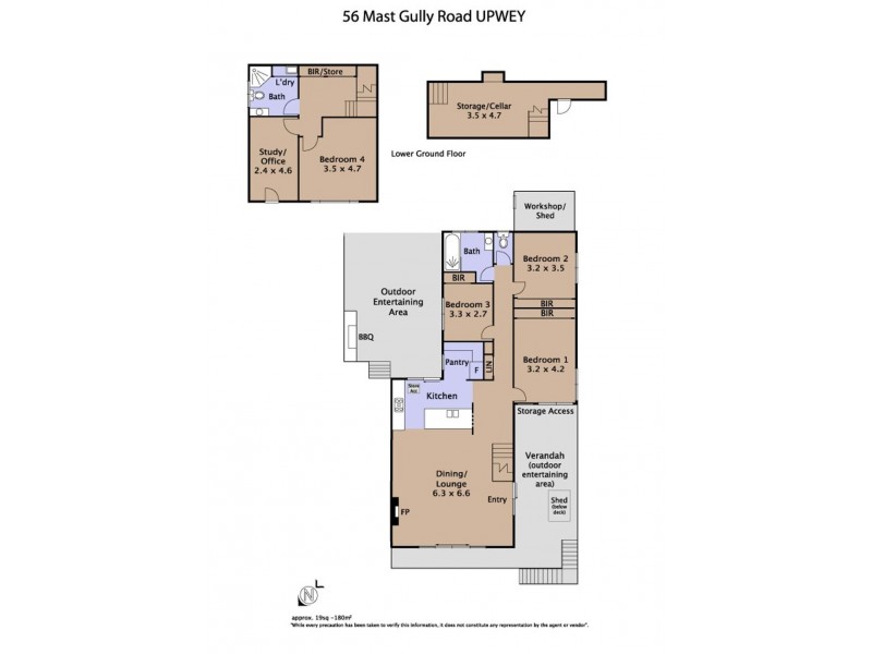 56 Mast Gully Road, Upwey VIC 3158 Floorplan