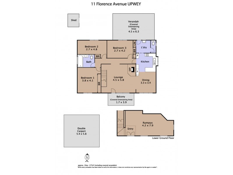 11 Florence Avenue, Upwey VIC 3158 Floorplan