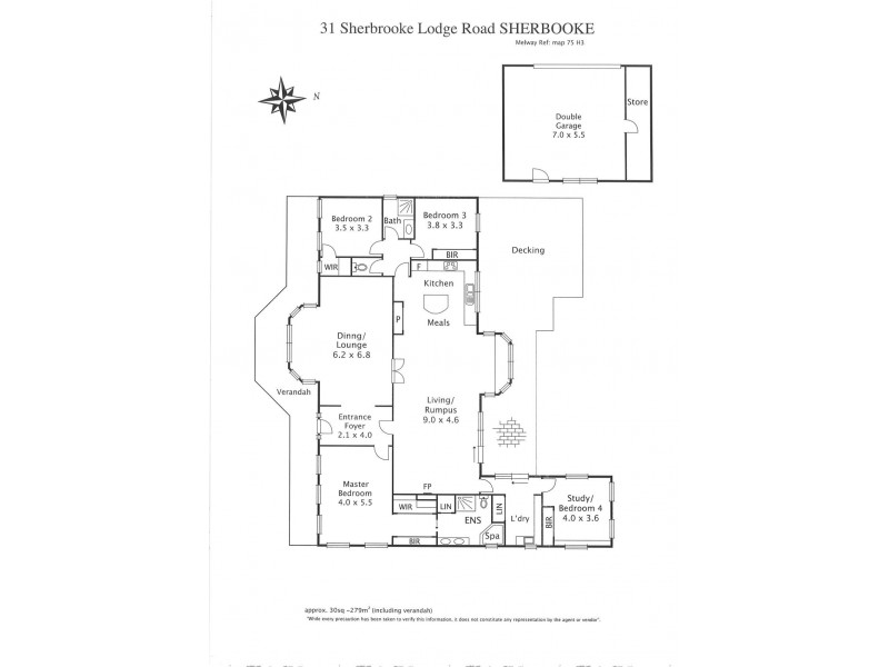 31 Sherbrooke Lodge Road, Sherbrooke VIC 3789 Floorplan