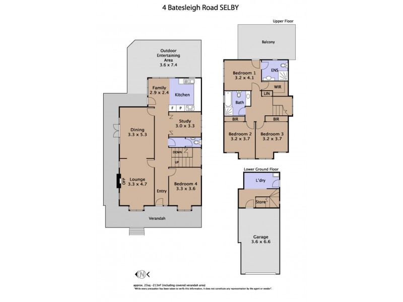 4 Batesleigh Road, Selby VIC 3159 Floorplan