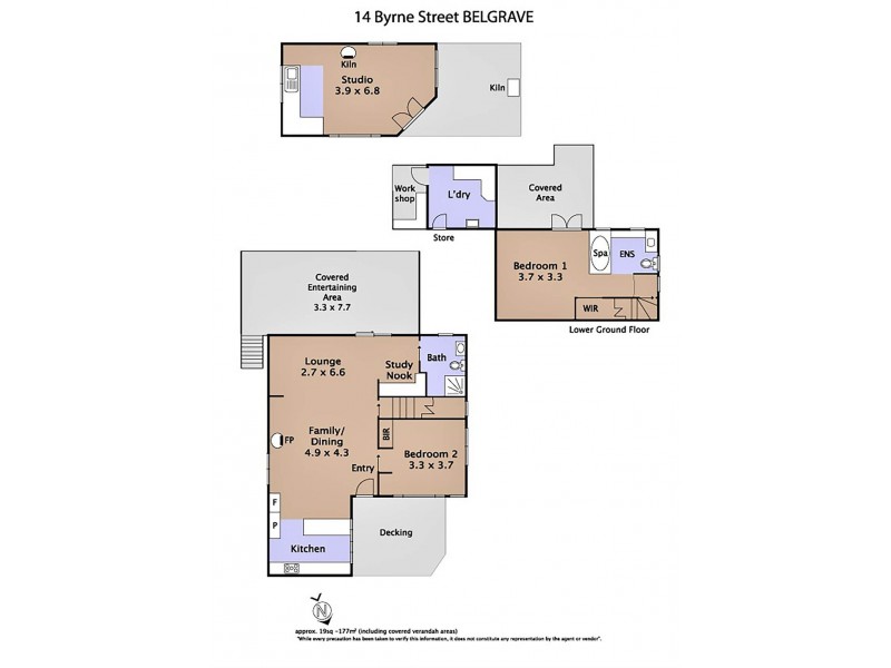 14 Byrne Street, Belgrave VIC 3160 Floorplan