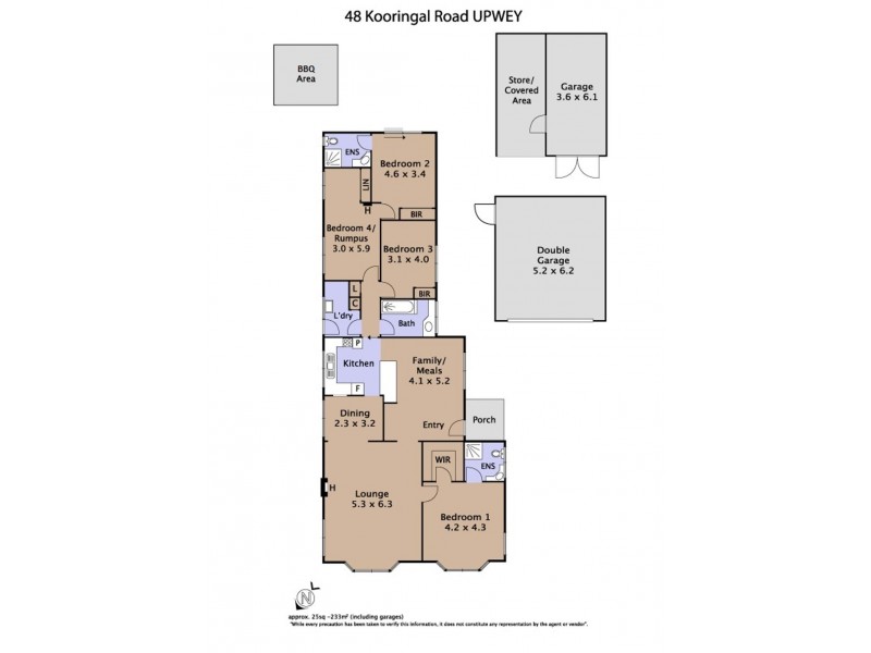 48 Kooringal Road, Upwey VIC 3158 Floorplan