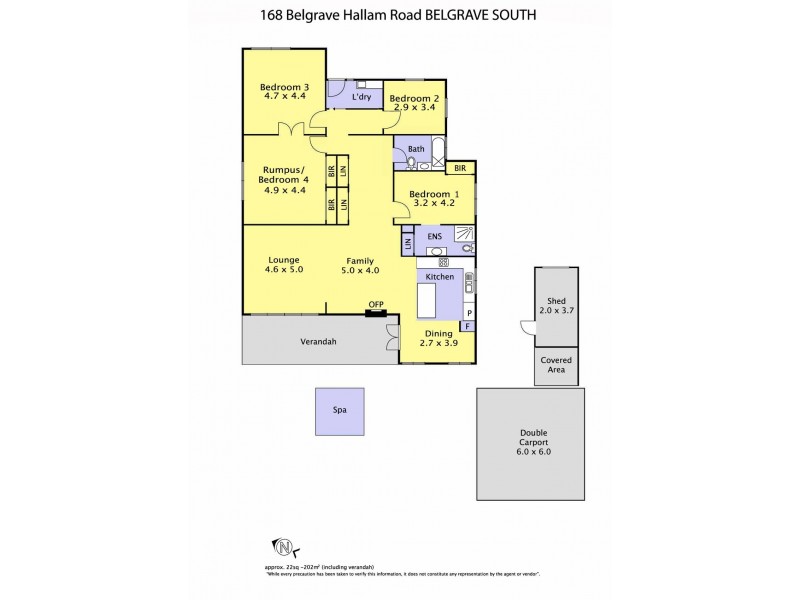 168 Belgrave Hallam Road, Belgrave South VIC 3160 Floorplan