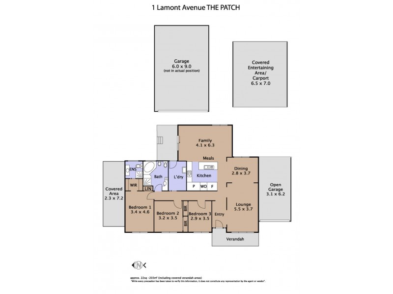 1 Lamont Avenue, The Patch VIC 3792 Floorplan