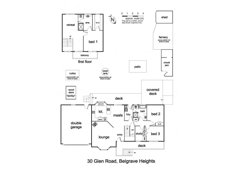 30 Glen Road, Belgrave Heights VIC 3160 Floorplan