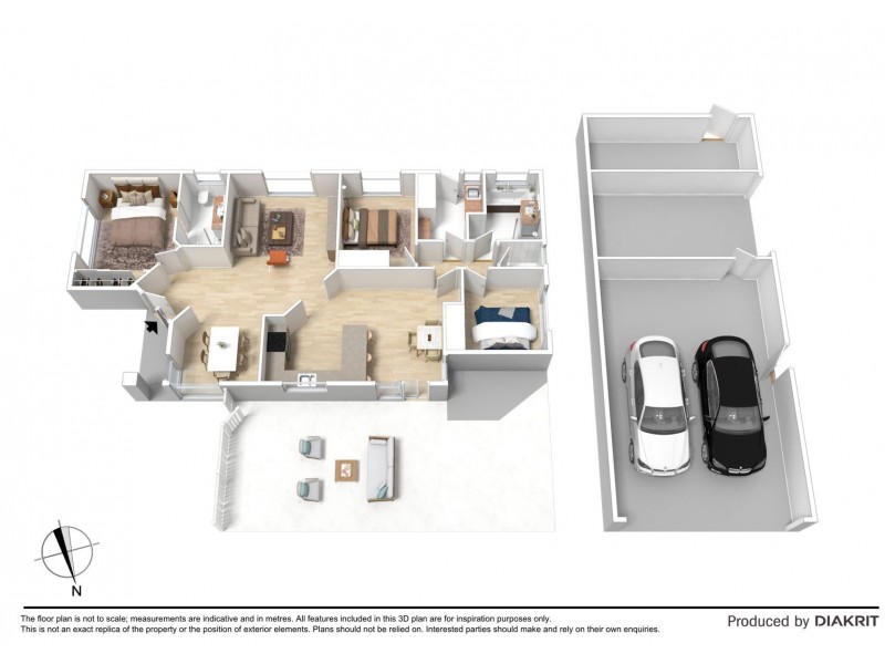 1 Dianne Court, Cranbourne North VIC 3977 Floorplan