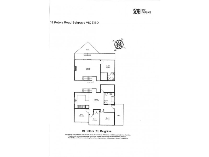 19 Peters Road, Belgrave VIC 3160 Floorplan