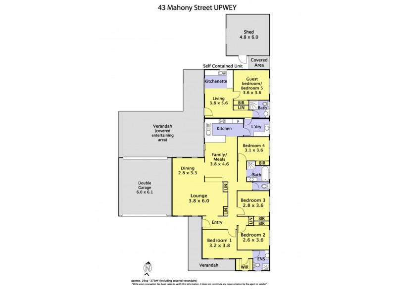 43 Mahony Street, Upwey VIC 3158 Floorplan