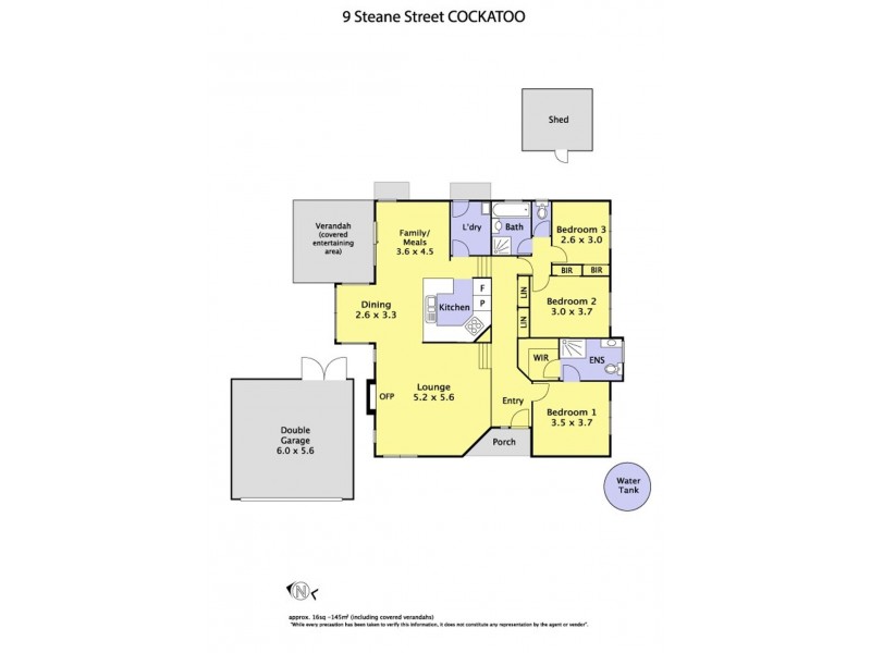 9 Steane Street, Cockatoo VIC 3781 Floorplan