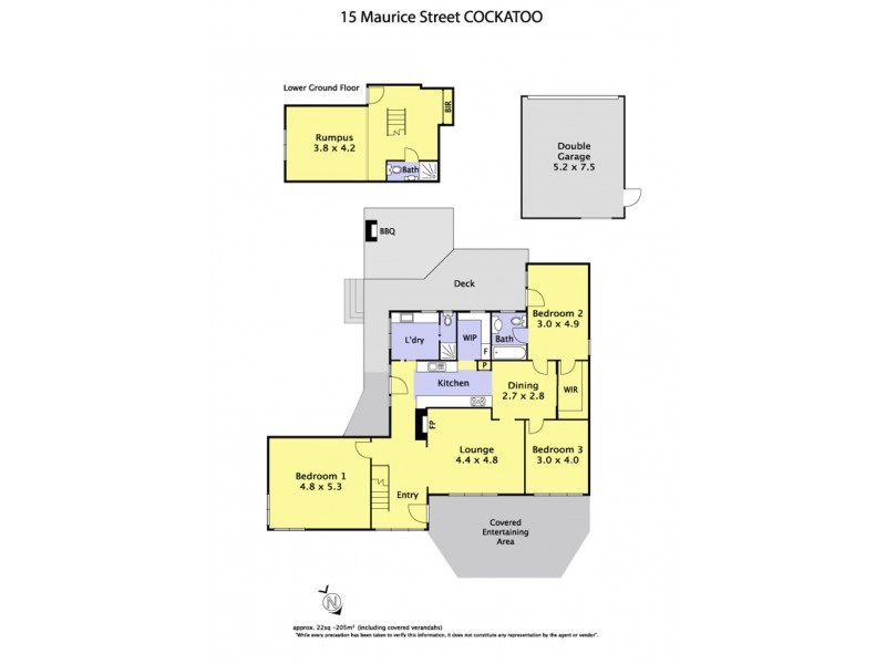 15 Maurice Street, Cockatoo VIC 3781 Floorplan