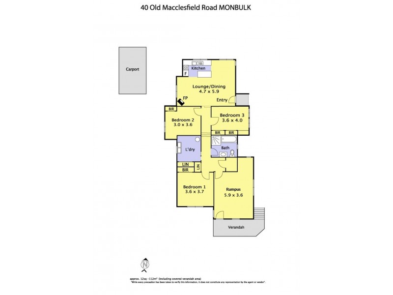 40 Old Macclesfield Road, Monbulk VIC 3793 Floorplan