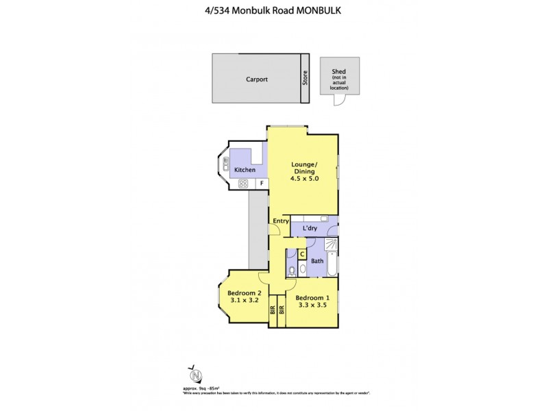 4/534 Monbulk Road, Monbulk VIC 3793 Floorplan