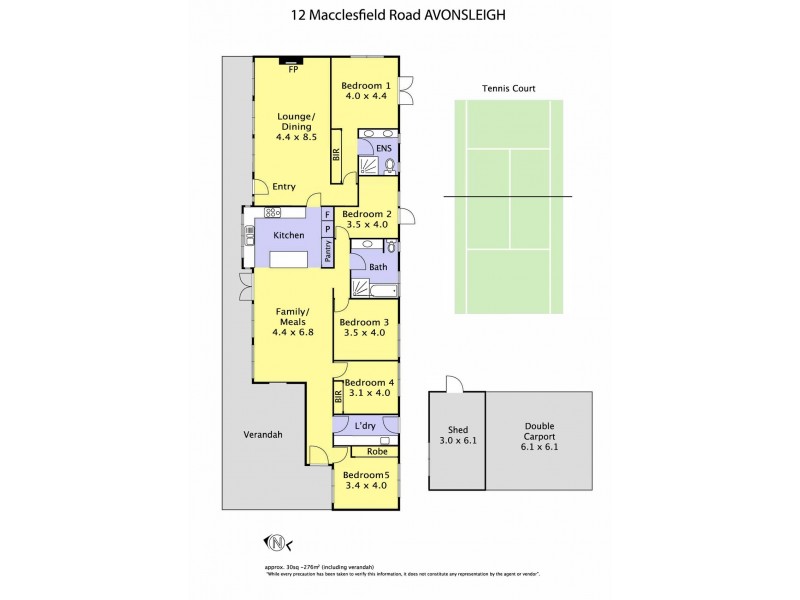 12 Macclesfield Road, Avonsleigh VIC 3782 Floorplan