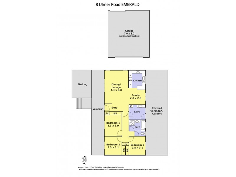 8 Ulmer Road, Emerald VIC 3782 Floorplan