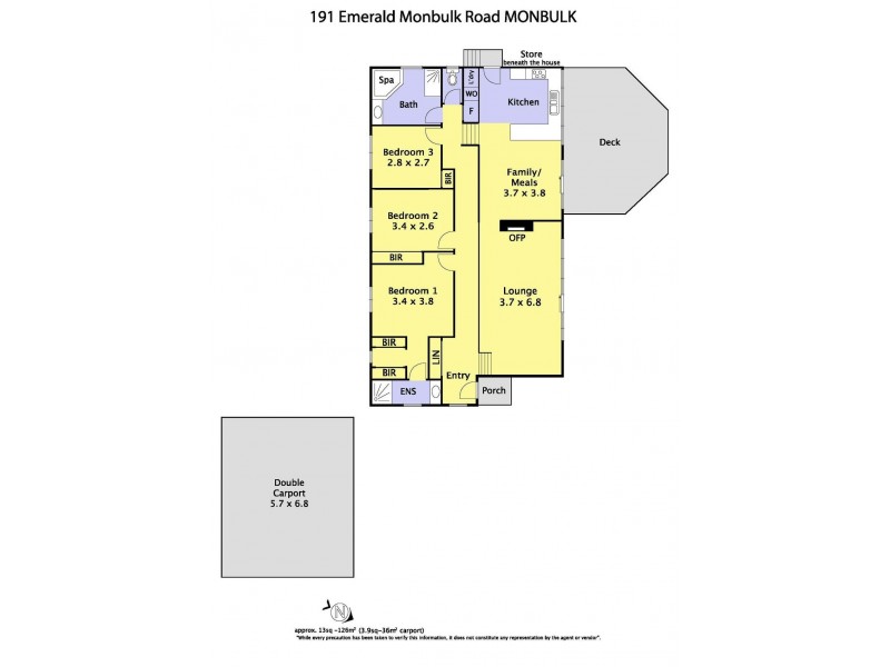 191 Emerald-Monbulk Road, Monbulk VIC 3793 Floorplan