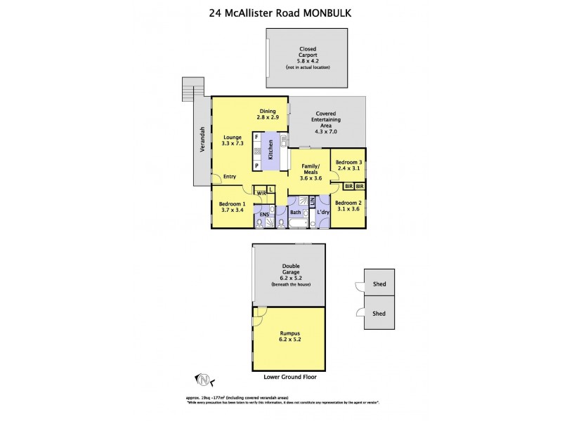 24 McAllister Road, Monbulk VIC 3793 Floorplan