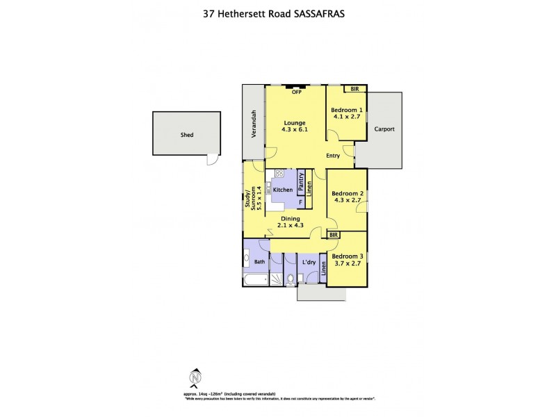 37 Hethersett Road, Sassafras VIC 3787 Floorplan