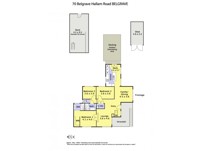 70 Belgrave-Hallam Road, Belgrave VIC 3160 Floorplan
