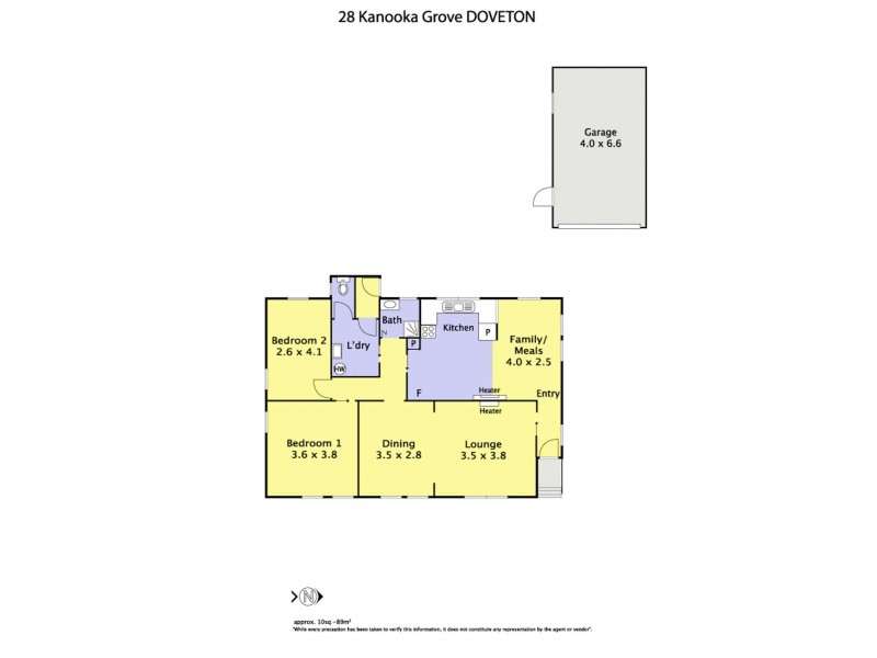 28 Kanooka Grove, Doveton VIC 3177 Floorplan