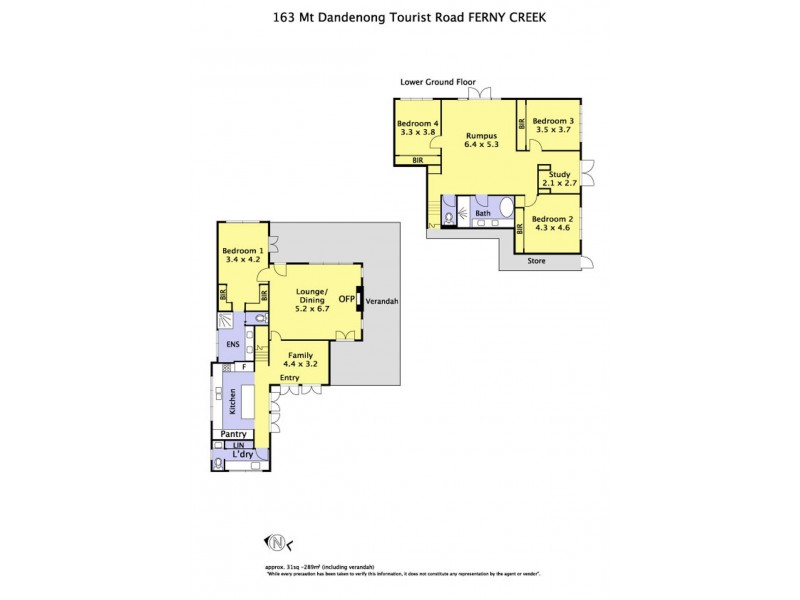 163 Mount Dandenong Tourist Road, Ferny Creek VIC 3786 Floorplan
