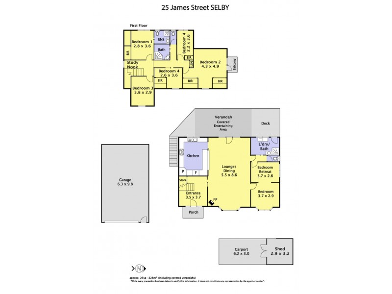 25 James Street, Selby VIC 3159 Floorplan