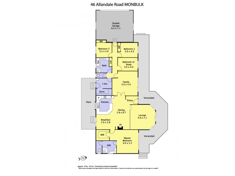 46 Allandale Road, Monbulk VIC 3793 Floorplan