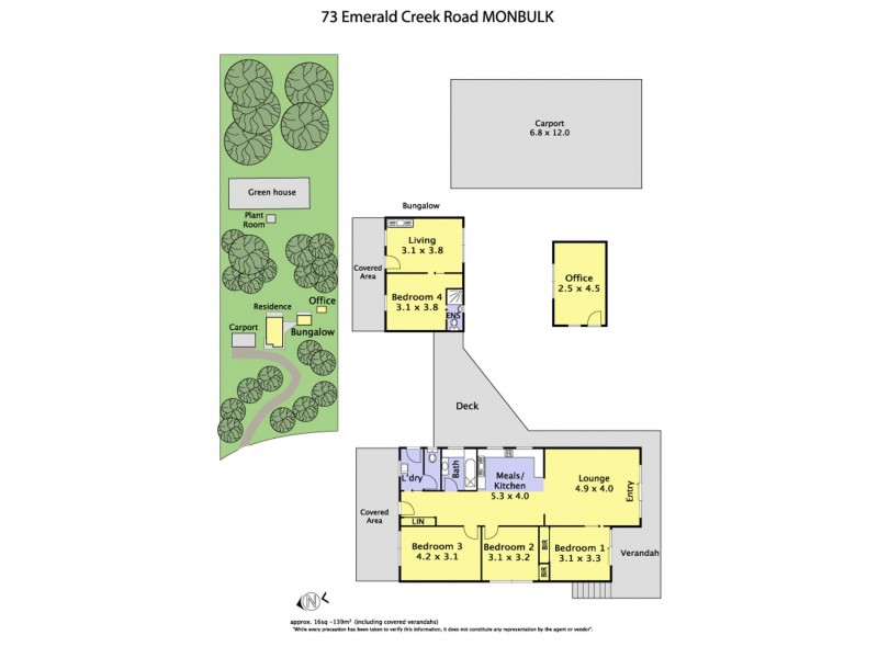 73 Emerald Creek Road, Monbulk VIC 3793 Floorplan