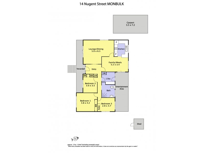14 Nugent Street, Monbulk VIC 3793 Floorplan