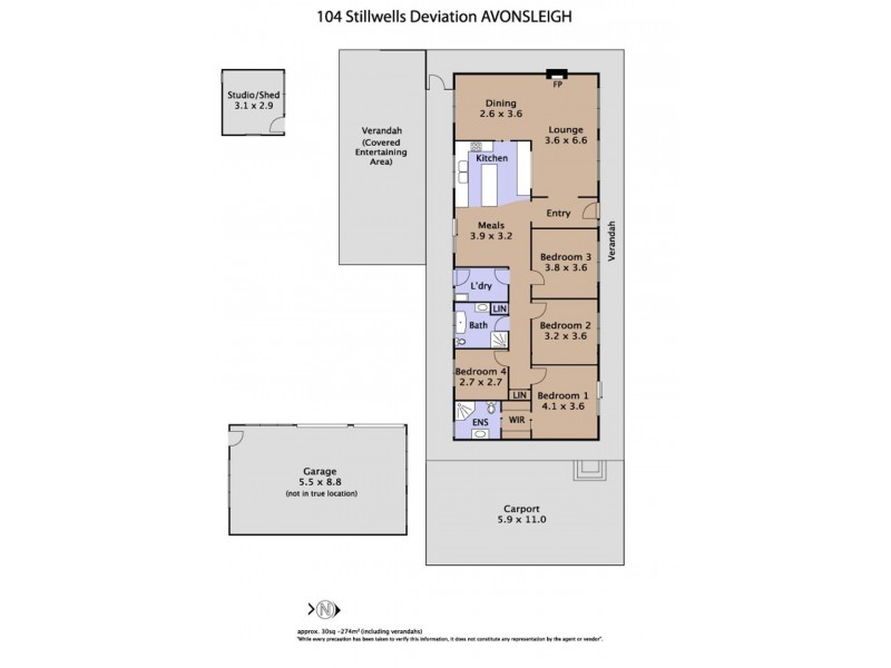 104 Stillwells Deviation, Avonsleigh VIC 3782 Floorplan