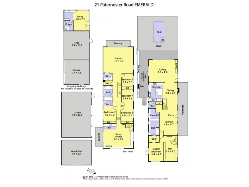 21 Paternoster Road, Emerald VIC 3782 Floorplan
