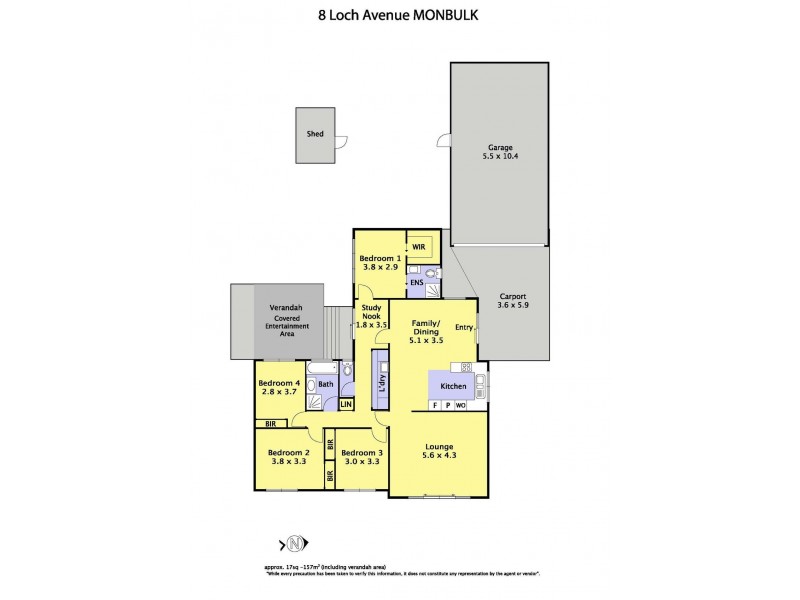 8 Loch Avenue, Monbulk VIC 3793 Floorplan