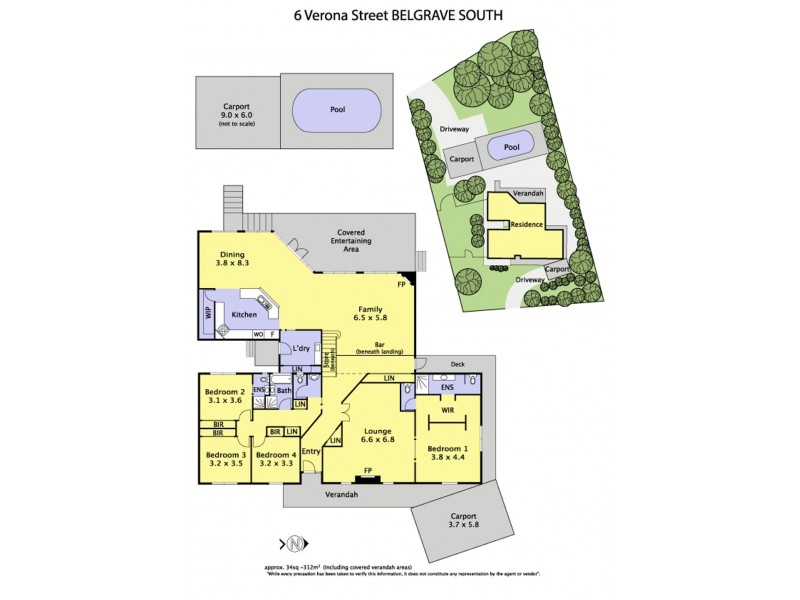 6 Verona Street, Belgrave South VIC 3160 Floorplan