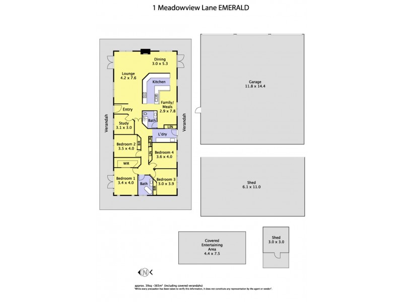 2 Meadowview Lane, Emerald VIC 3782 Floorplan