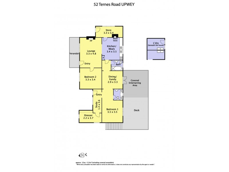 52 Ternes Road, Upwey VIC 3158 Floorplan