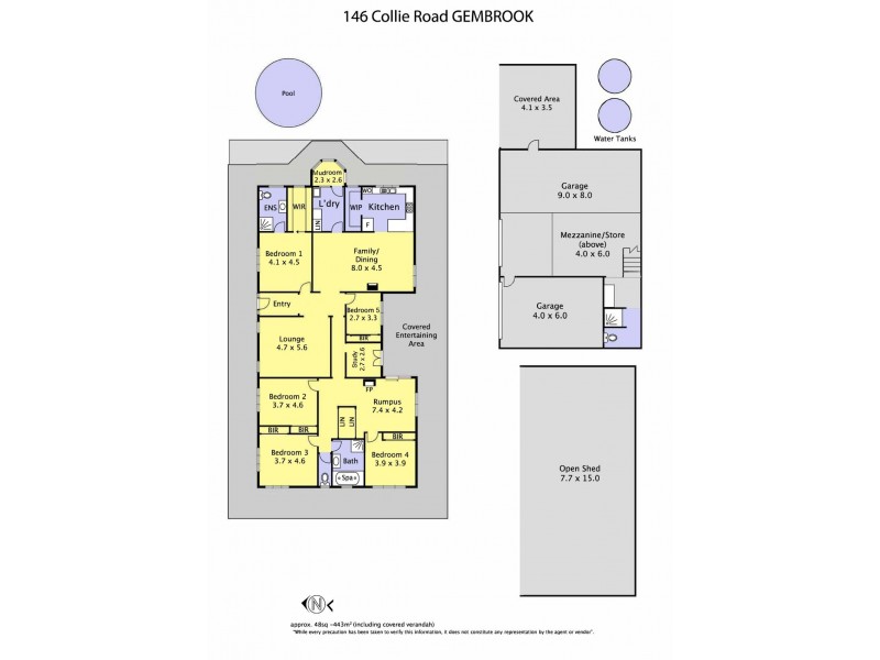 146 Collie Road, Gembrook VIC 3783 Floorplan