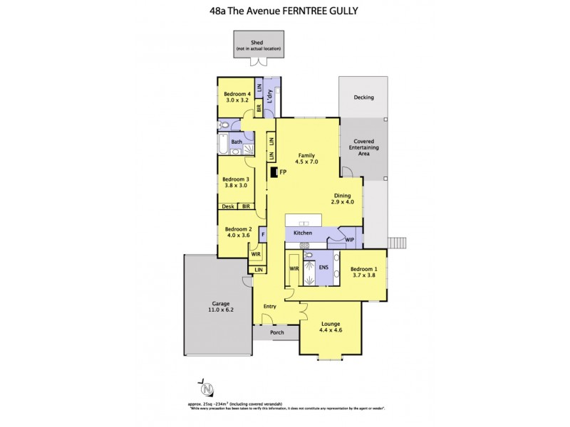 48A The Avenue, Ferntree Gully VIC 3156 Floorplan