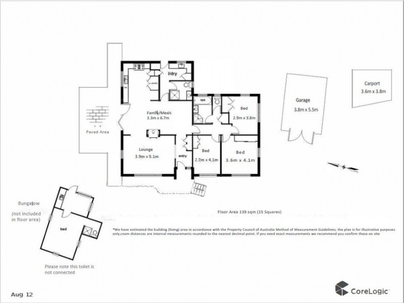 2 Elm Crescent, Emerald VIC 3782 Floorplan