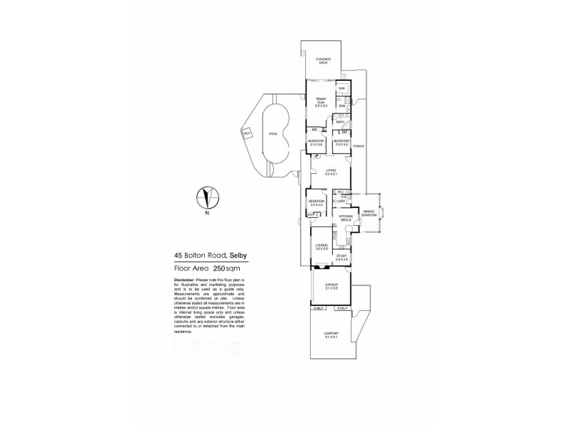 45 Bolton Road, Selby VIC 3159 Floorplan