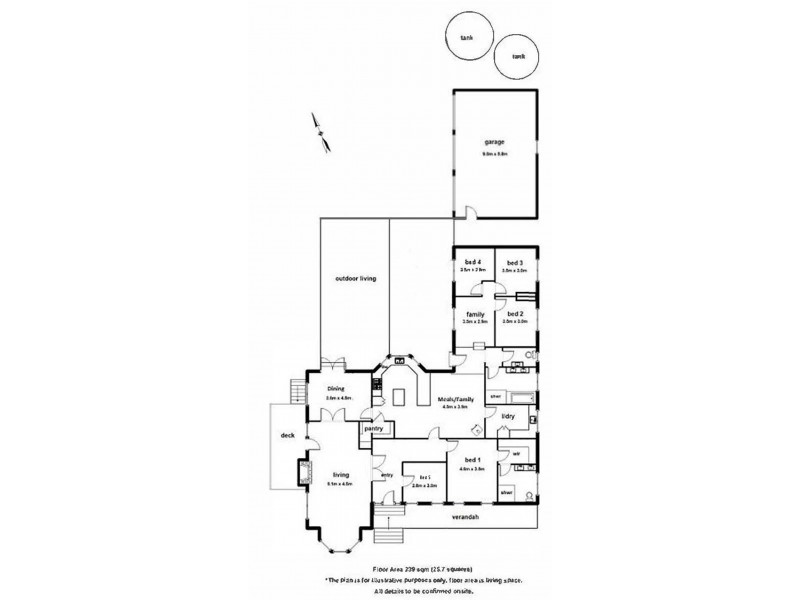 2 Kirkham Road, Belgrave South VIC 3160 Floorplan
